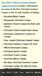 Mobile Screenshot of bestchristiancamps.com